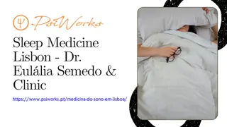 Sleep Medicine Lisbon - Dr. Eulália Semedo & Clinic