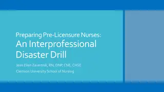 Enhancing Nursing Students' Understanding Through Disaster Drills