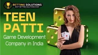 Teen Patti Game Development Company in India