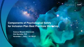 Psychological Safety for Inclusive Environments