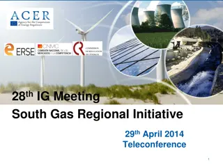 Southern Gas Regional Initiative Meeting Agenda - April 2014