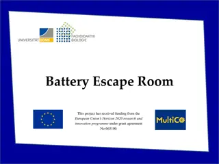 Battery Escape Room: Interactive Science Learning Experience