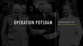 Operation Potsdam Jailbreak Mission 1945