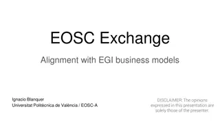 EOSC Exchange Horizontal Services and Funding Perspectives