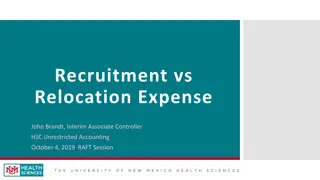 Recruitment vs. Relocation Expenses