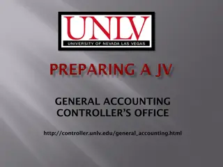 General Accounting Concepts and Journal Vouchers