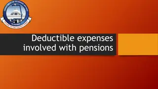 Deductible Expenses in Pensions for Veterans