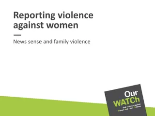 The Impact of Reporting Violence Against Women in Media