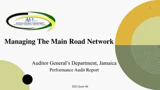 Audit Report on Jamaica's Main Road Network Management