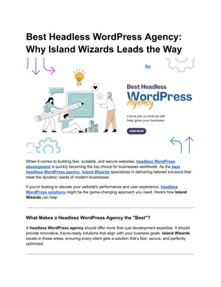 Best Headless WordPress Agency_ Why Island Wizards Leads the Way