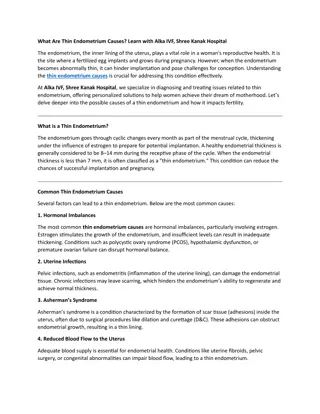 What Are Thin Endometrium Causes  23 nov.
