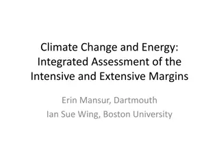 Climate Change and Energy: Integrated Assessment