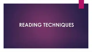 Effective Reading Techniques: Skimming, Scanning, and More