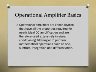 Operational Amplifiers: Basics and Feedback Mechanisms