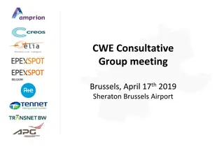 CWE Flow-Based Intraday Developments - Current Status and Future Outlook