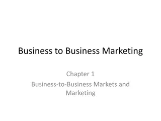 Business-to-Business Marketing