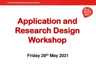 Research Design and Funding Priorities in Northern Ireland