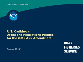 U.S. Caribbean Areas & Populations 2010 Profile: Amendment Overview