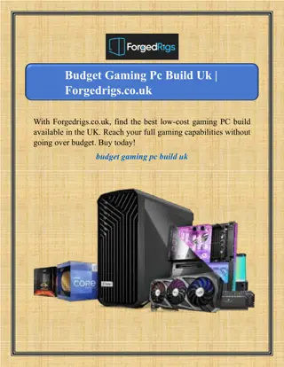 Budget Gaming Pc Build Uk | Forgedrigs.co.uk