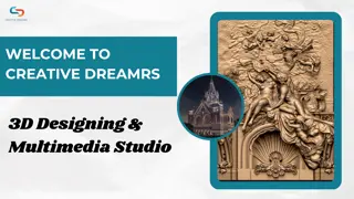 Latest 3D Visualization Services in Mohali: CREATIVE DREAMRS