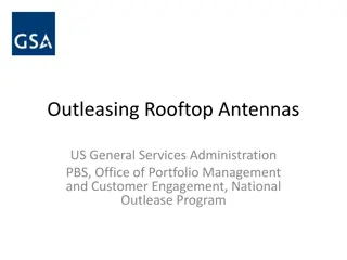 Overview of GSA Antenna Outleasing Program