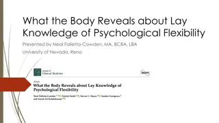 Psychological Flexibility through Embodied Knowledge