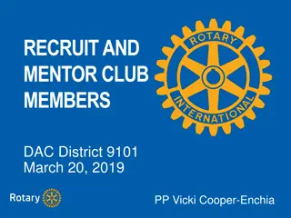 Effective Strategies for Rotary Club Member Recruitment and Engagement