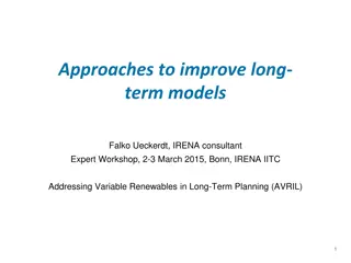 Enhancing Long-Term Energy Models for Variable Renewables