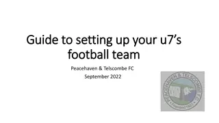 Guide to Setting Up Your U7's Football Team at Peacehaven & Telscombe FC - September 2022