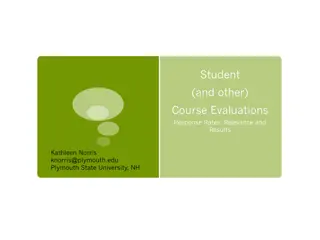 Challenges and Successes of Student Course Evaluations in Higher Education