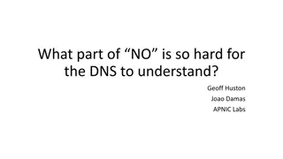 DNS Query Behavior Analysis: Understanding Queries for Non-Existent Names