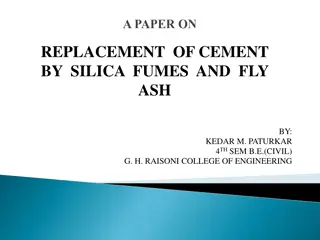 Enhancing Concrete Strength and Durability with Silica Fume and Fly Ash