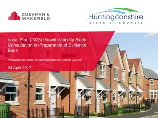 Viability Study Consultation for Huntingdonshire District Council 2036 Growth Plan