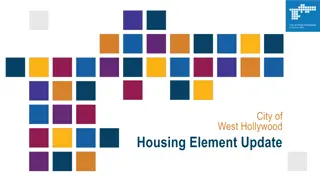 The Housing Element Update in West Hollywood