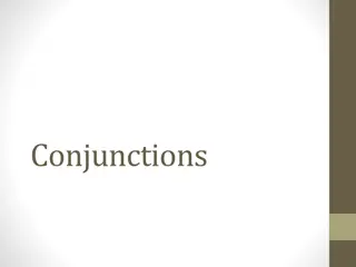 Coordinating Conjunctions and How to Use Them