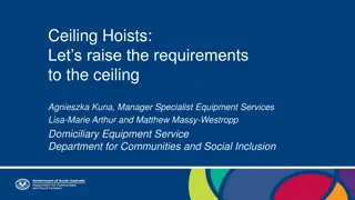 Understanding Ceiling Hoists in Domiciliary Equipment Services