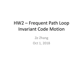 Loop Invariant Code Motion (LICM) in LLVM