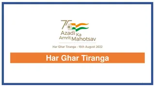 National Initiatives for Higher Education Institutions: Har Ghar Tiranga & COVID Vaccination Amrit Mahotsav