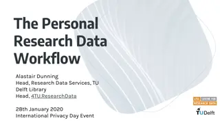 Simplifying Personal Research Data Workflow for Researchers