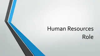 Strategic Role of Human Resources in Achieving Business Goals