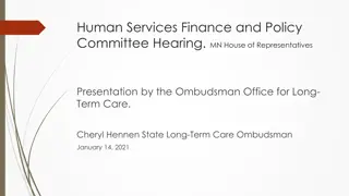 Enhancing Long-Term Care Services: Ombudsman's Advocacy