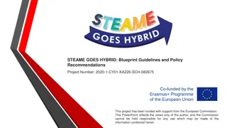 STEAME Goes Hybrid: Blueprint Guidelines and Policy Recommendations Project