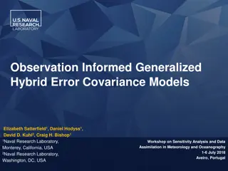 Investigation of Observation-Informed Generalized Hybrid Error Covariance Models