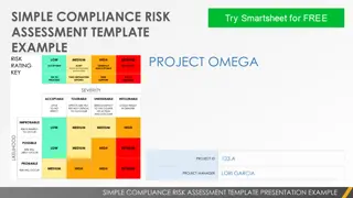 Compliance Risk Assessment Template for Project Omega 123