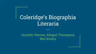 Coleridge's Biographia Literaria Through Imagination and Analysis