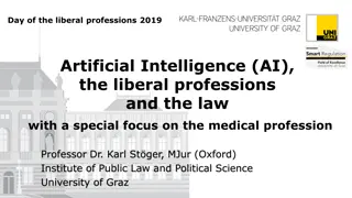 The Impact of Artificial Intelligence on Liberal Professions in 2019