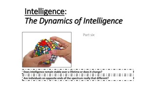 The Dynamics and Extremes of Intelligence