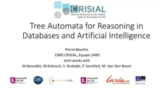 Automata for Query Optimization in Databases and AI