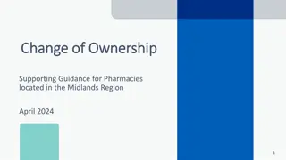 Change of Ownership Supporting Guidance for Pharmacies in Midlands Region - April 2024