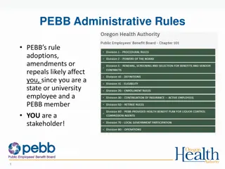 Understanding PEBB's Rules Advisory Committee (RAC)